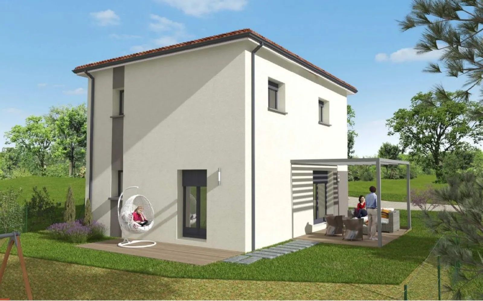 Projet de construction d'une maison 95 m² avec terrain à BEAUMONT-SUR-LEZE (31). à Beaumont-sur-Lèze — photo 2