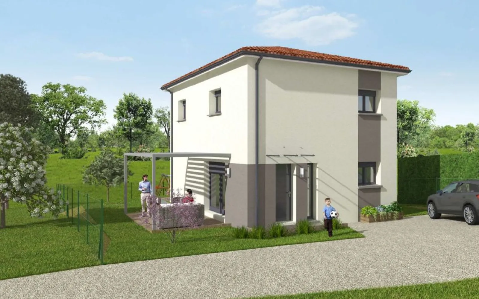Projet de construction d'une maison 95 m² avec terrain à BEAUMONT-SUR-LEZE (31). à Beaumont-sur-Lèze — photo 3