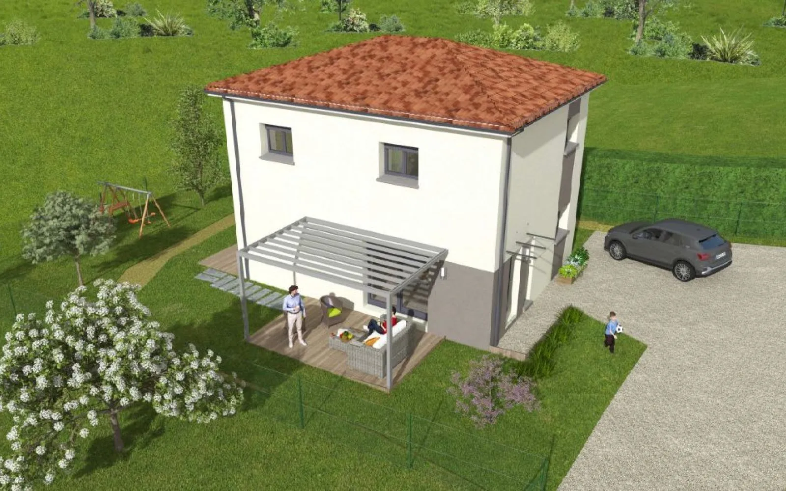 Projet de construction d'une maison 95 m² avec terrain à BEAUMONT-SUR-LEZE (31). à Beaumont-sur-Lèze — photo 4