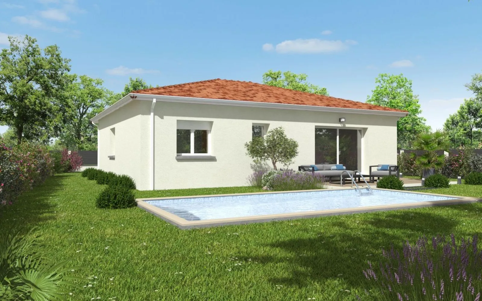 Projet de construction d'une maison 90 m² avec terrain à RIEUMES (31) au prix de 231000€. à Rieumes — photo 2