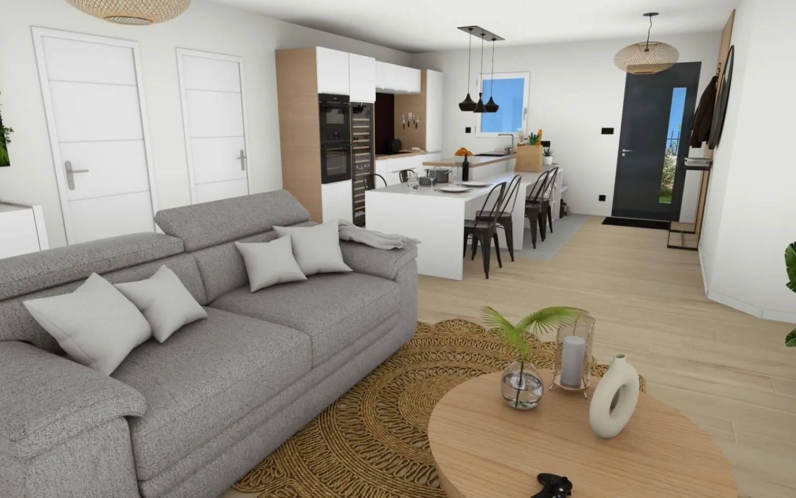 Projet de construction d'une maison 93 m² avec terrain à CHARRON (17) à Charron — photo 3