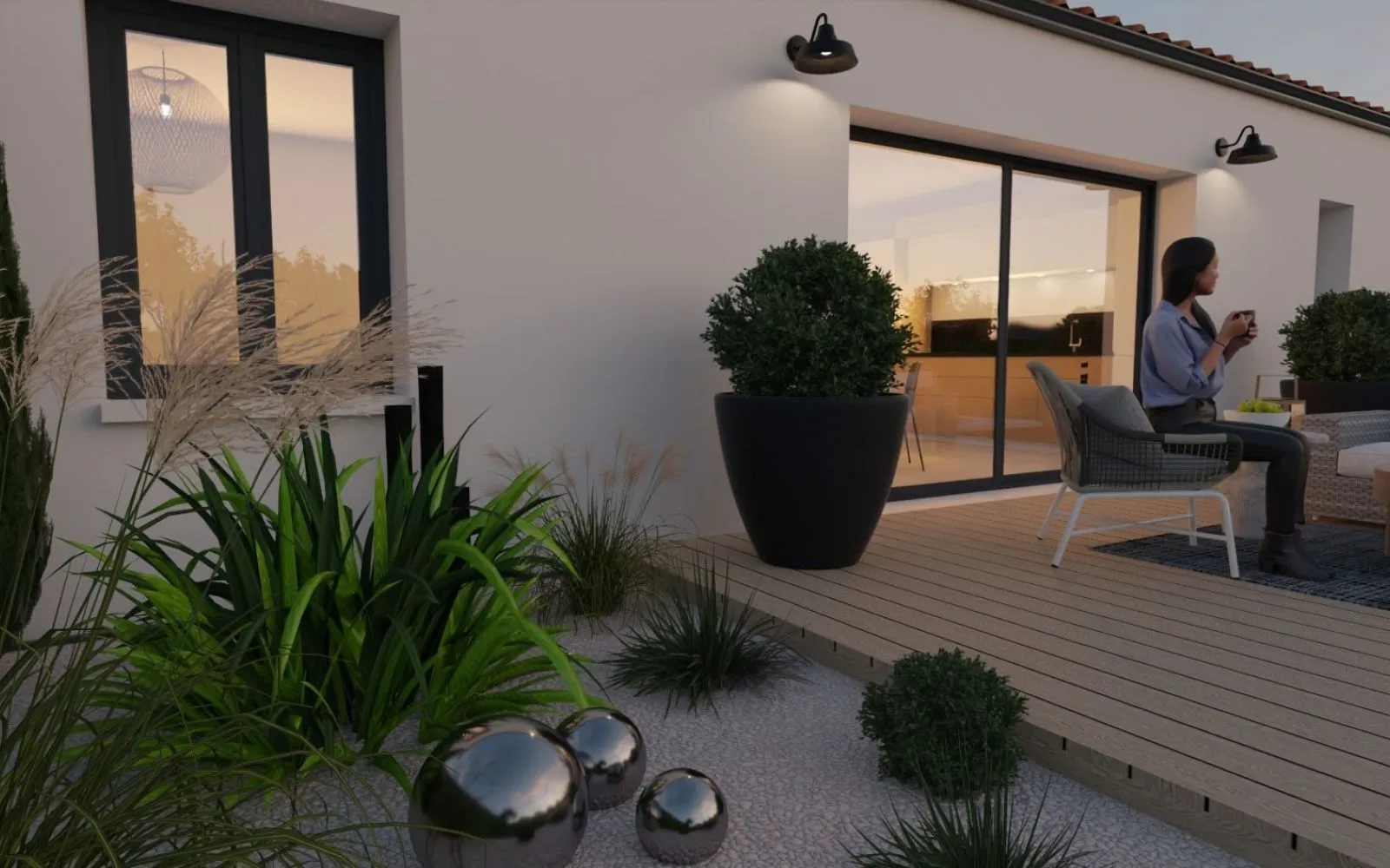 Projet de construction d'une maison 93 m² avec terrain à CHARRON (17) à Charron — photo 5