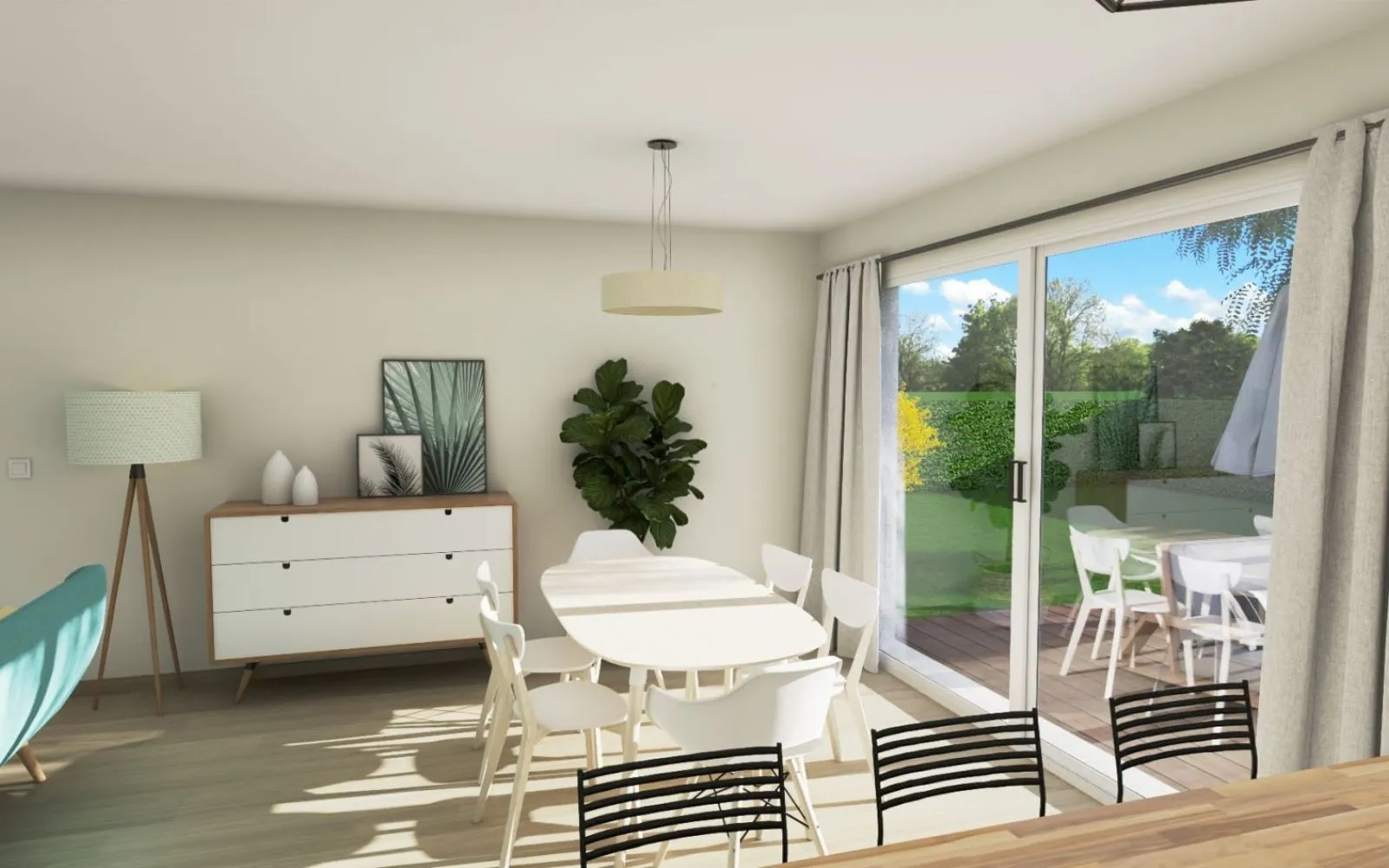 Projet de construction d'une maison 85 m² avec terrain à VILLEDOUX (17) à Villedoux — photo 4