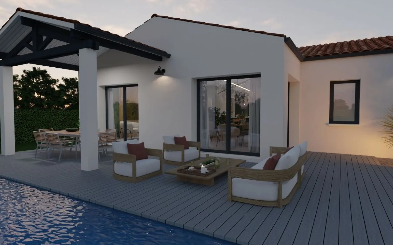 Projet de construction d'une maison 100 m² avec terrain à CHARRON (17) à Charron — photo 3
