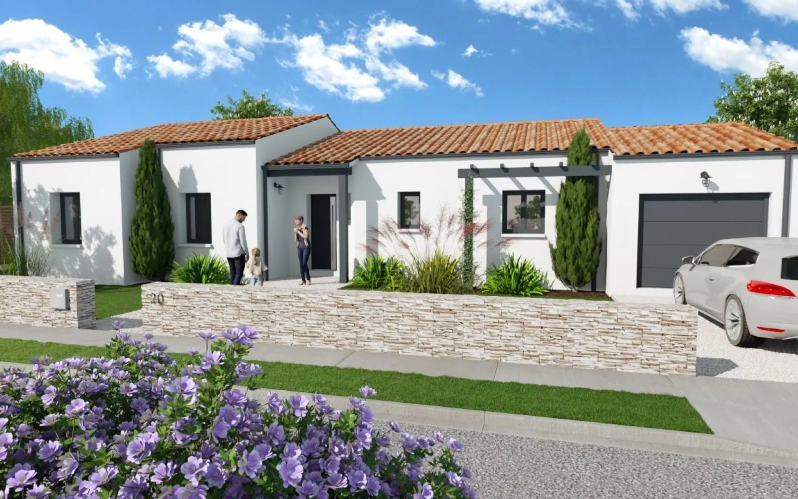 Projet de construction d'une maison 115 m² avec terrain à CHARRON (17) à Charron — photo 1