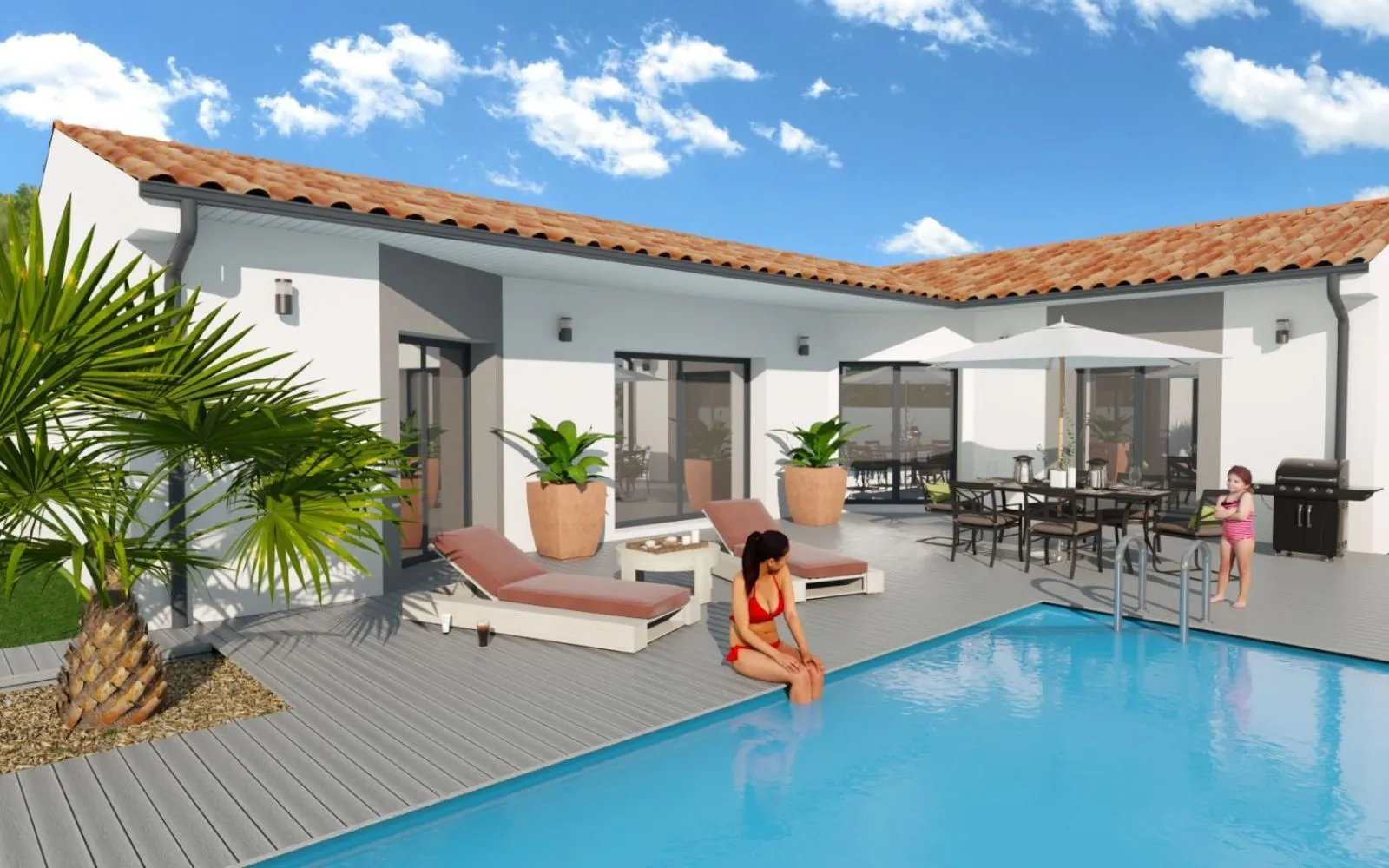 Projet de construction d'une maison 108 m² avec terrain à CHARRON (17) à Charron — photo 2