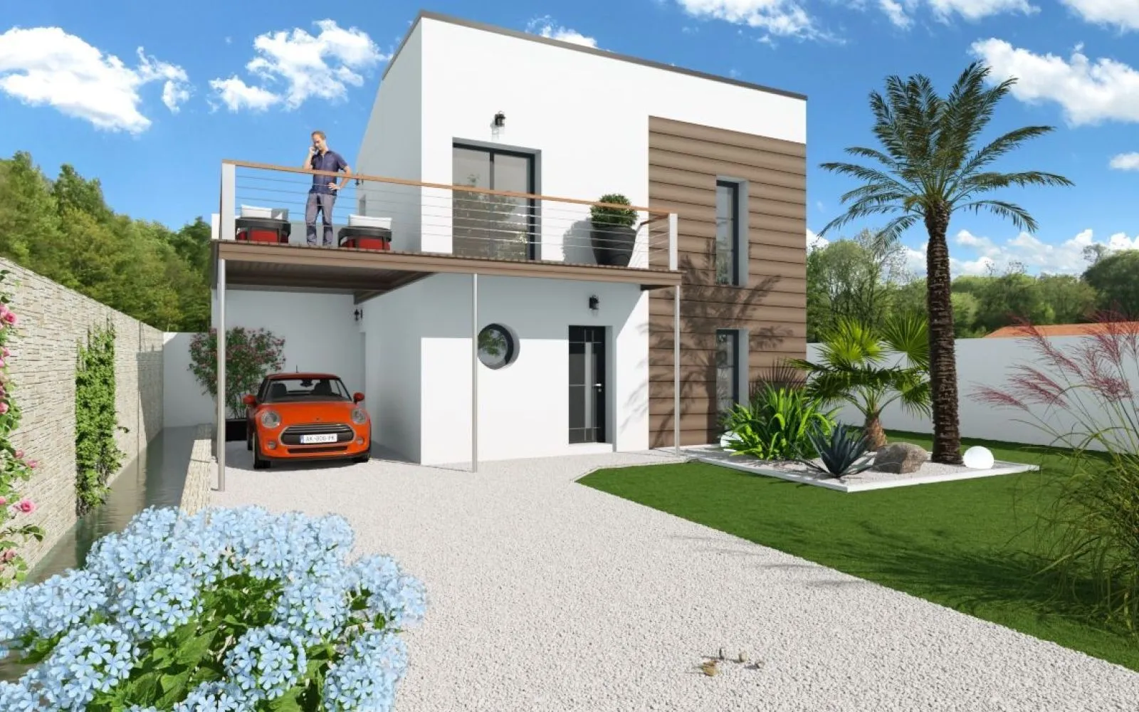 Projet de construction d'une maison 119 m² avec terrain à CHARRON (17) à Charron — photo 1