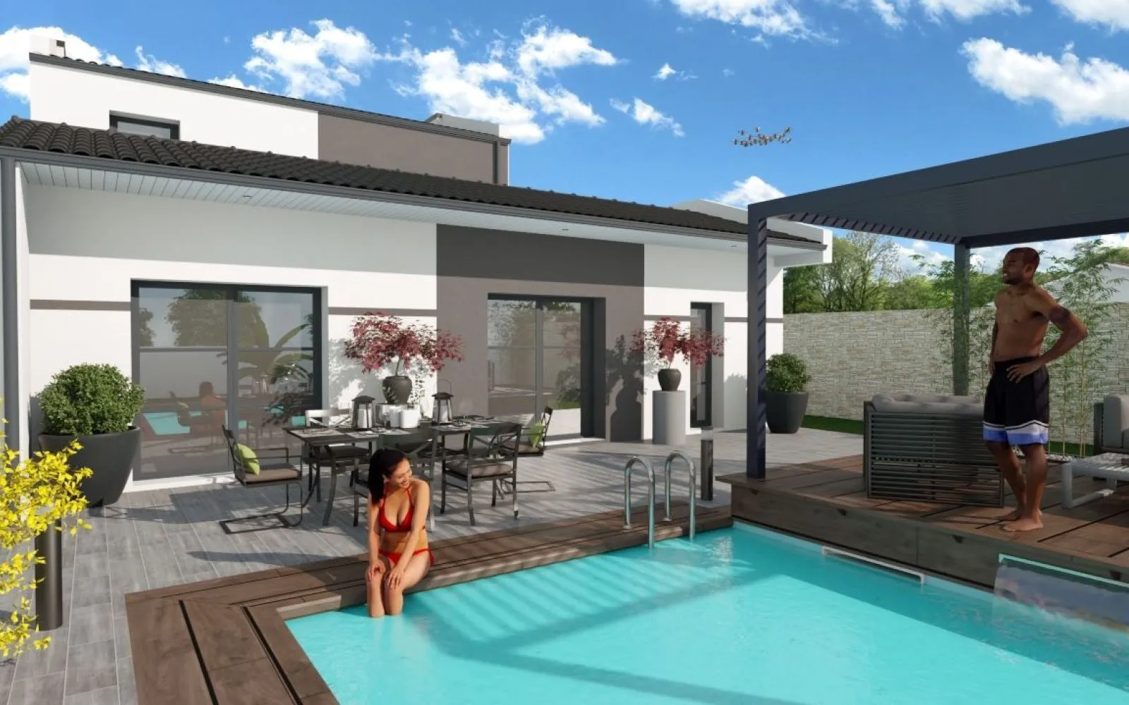 Projet de construction d'une maison 119 m² avec terrain à CHARRON (17) à Charron — photo 2
