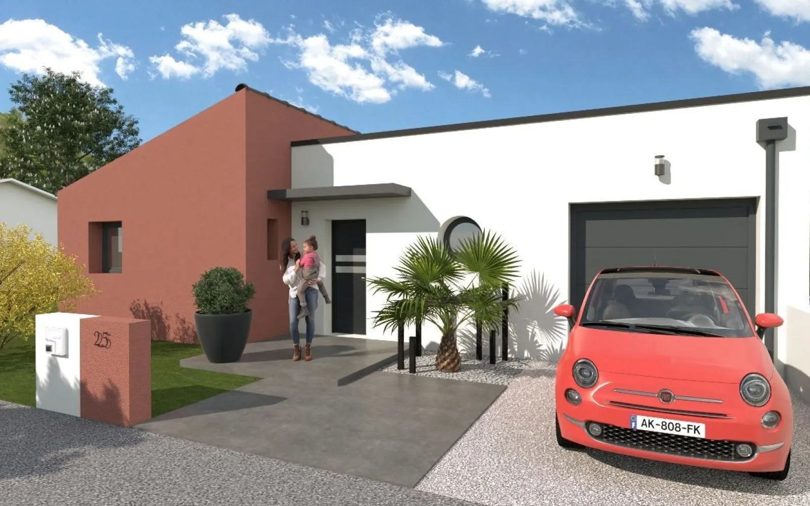 Projet de construction d'une maison 93 m² avec terrain à CHARRON (17) à Charron — photo 1