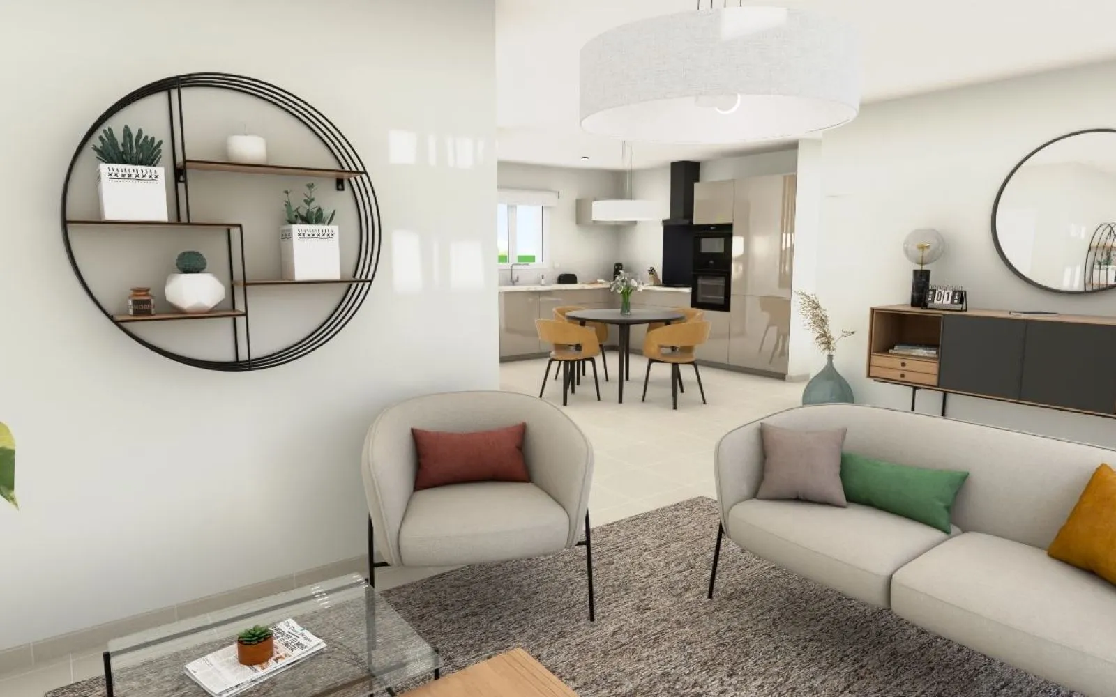 Projet de construction d'une maison 73 m² avec terrain à VILLEDOUX (17) à Villedoux — photo 5