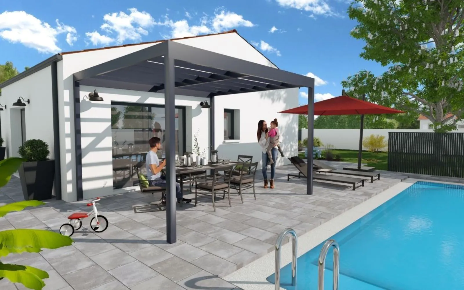 Projet de construction d'une maison 107 m² avec terrain à CHARRON (17) à Charron — photo 2