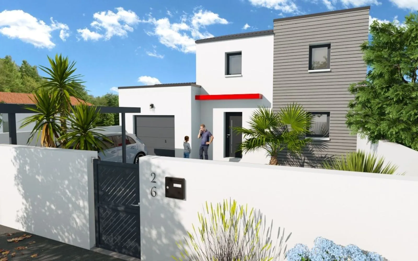 Projet de construction d'une maison 101 m² avec terrain à CHARRON (17) à Charron — photo 1