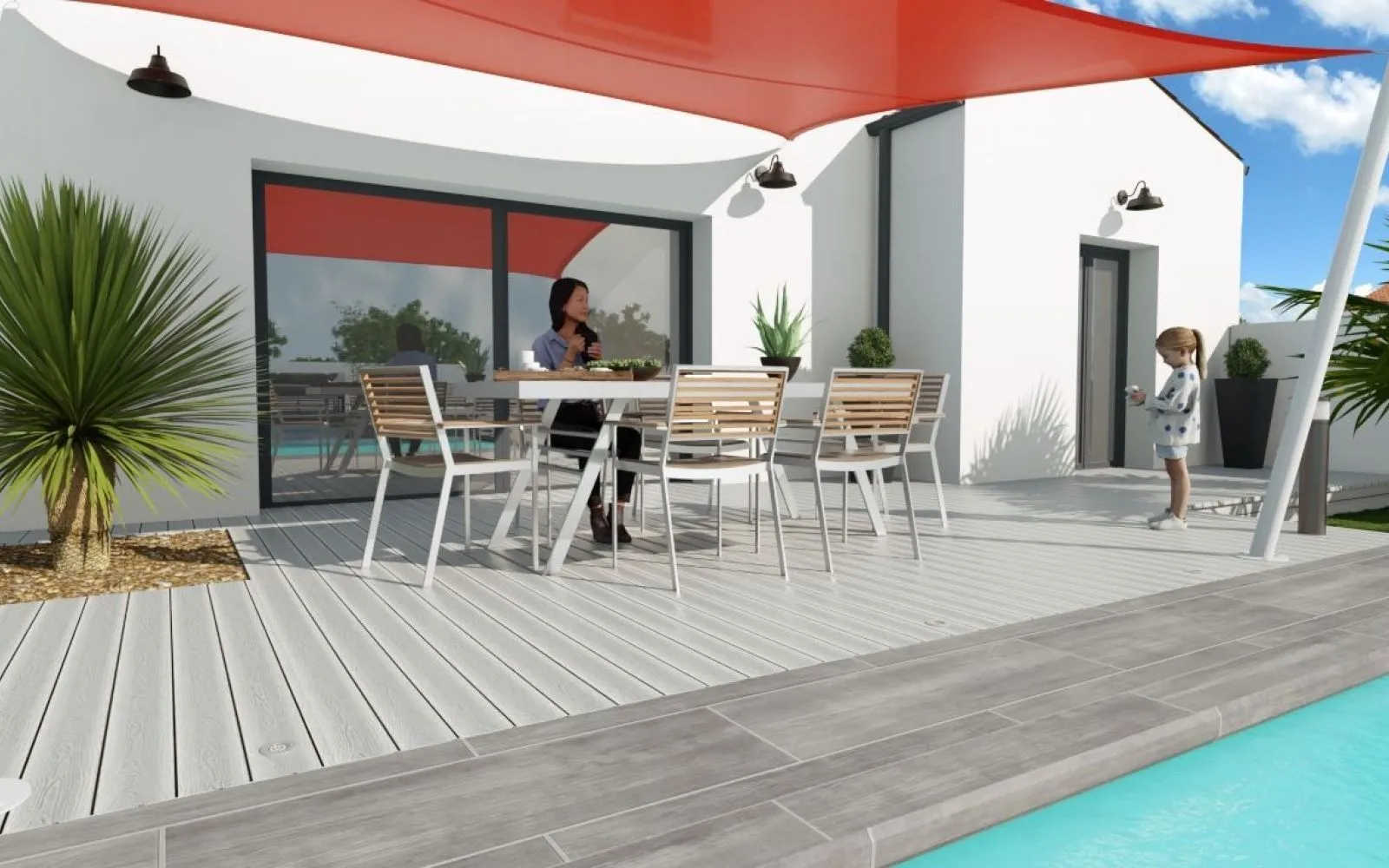 Projet de construction d'une maison 101 m² avec terrain à CHARRON (17) à Charron — photo 2