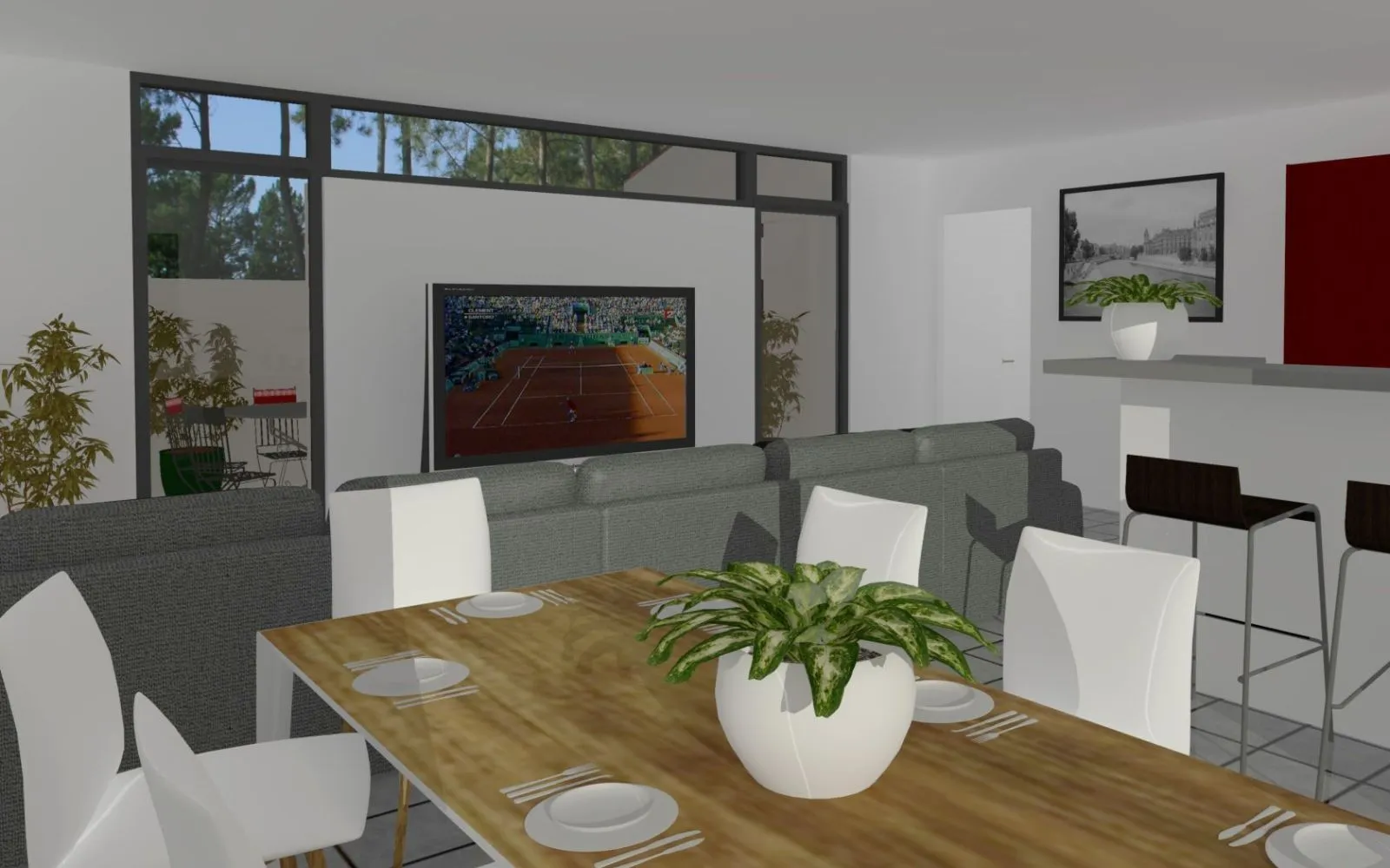 Projet de construction d'une maison 130 m² avec terrain à GEMOZAC (17) à Gémozac — photo 7