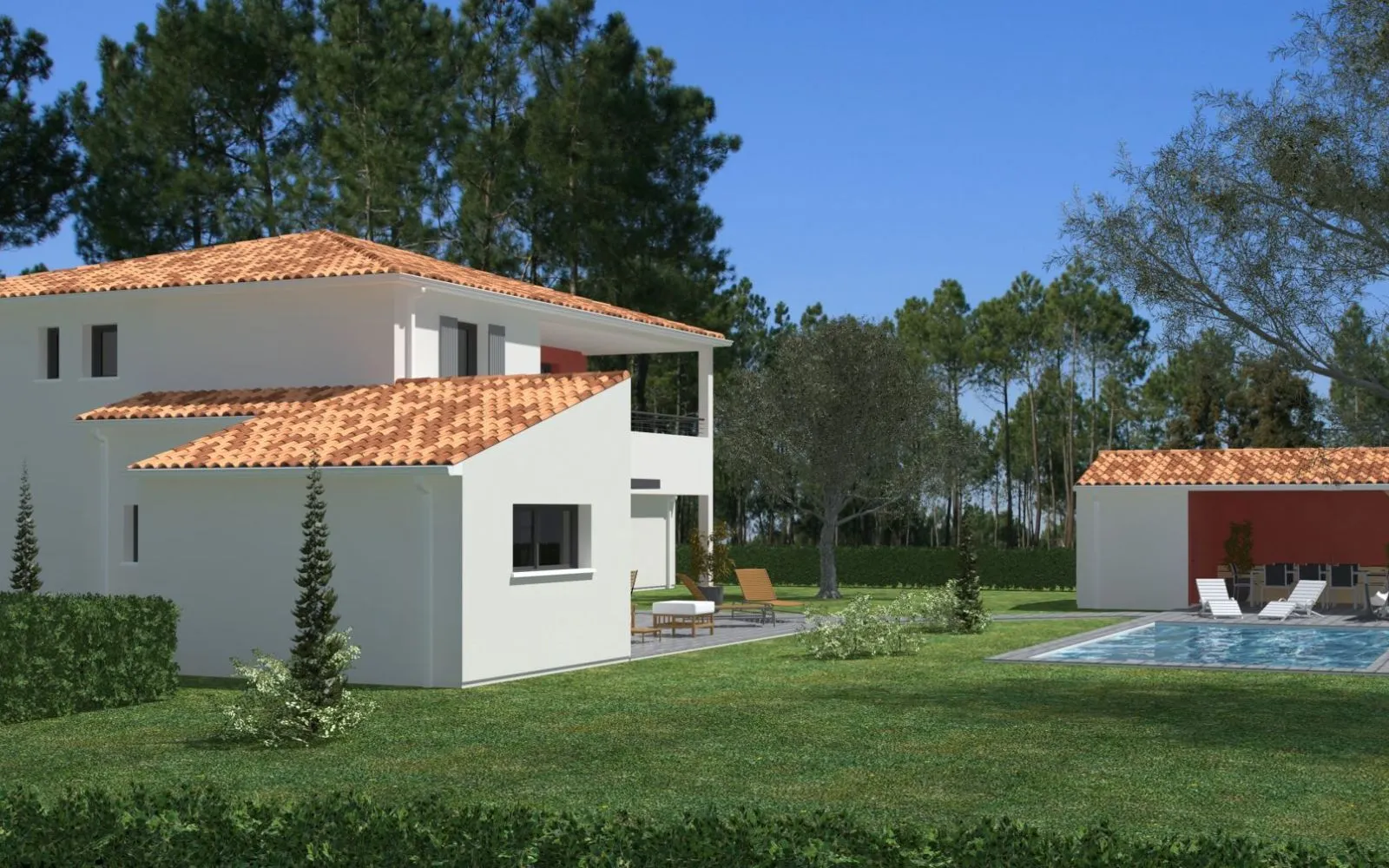 Projet de construction d'une maison 140 m² avec terrain à GEMOZAC (17) à Gémozac — photo 3
