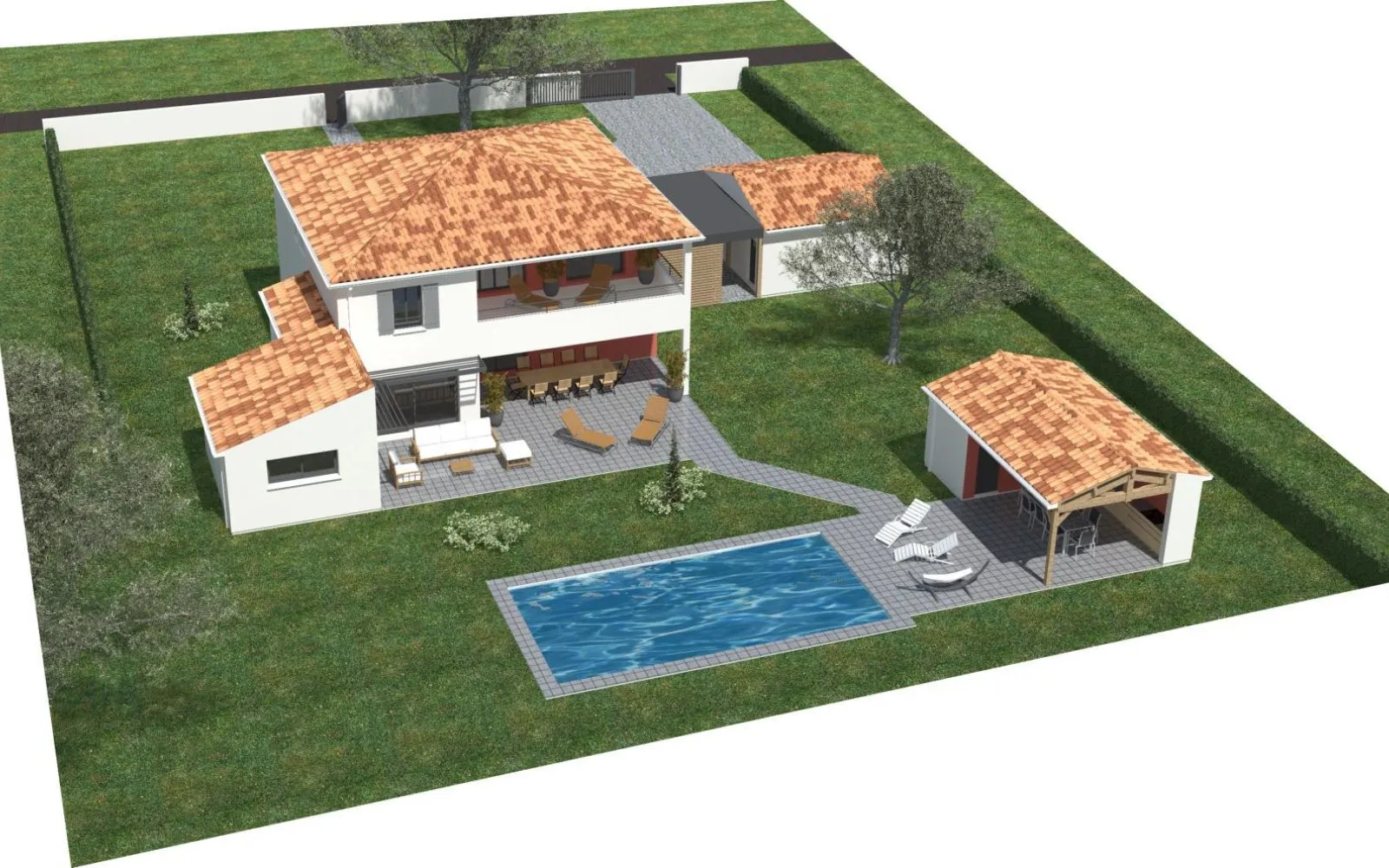 Projet de construction d'une maison 140 m² avec terrain à GEMOZAC (17) à Gémozac — photo 4