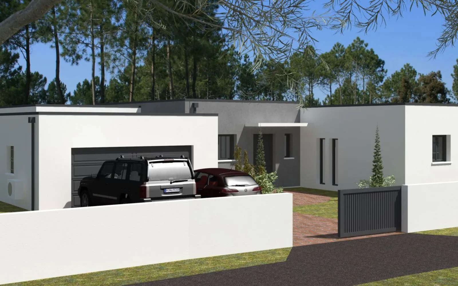 Projet de construction d'une maison 130 m² avec terrain à SAINT-SIMON-DE-PELLOUAILLE (17) à Saint-Simon-de-Pellouaille — photo 1