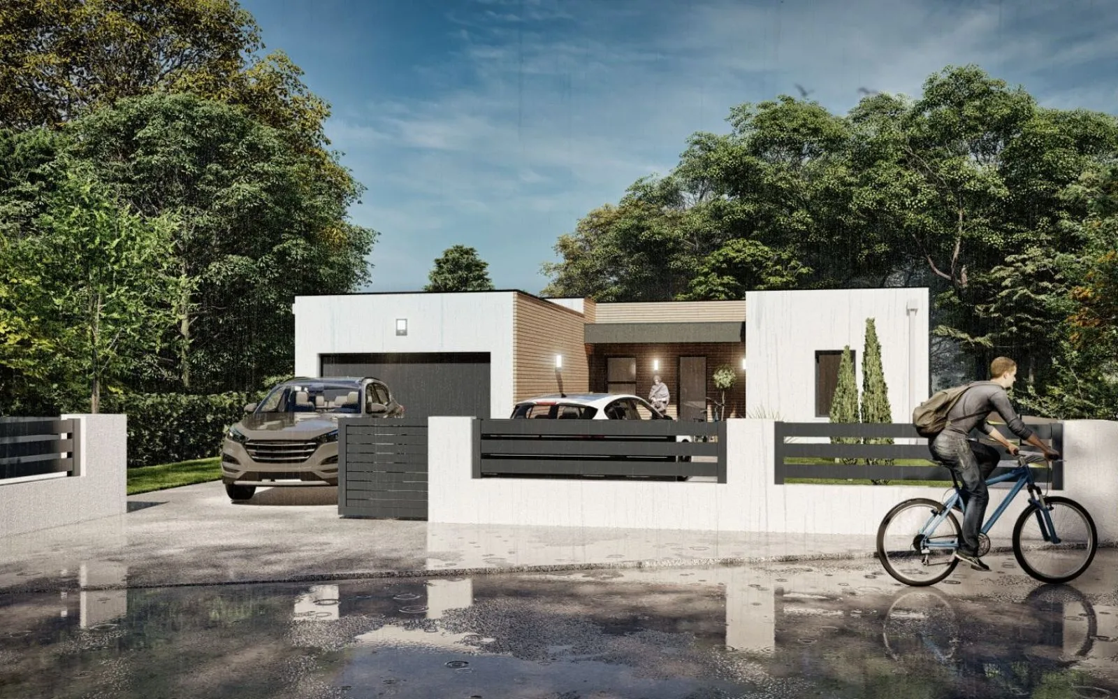 Projet de construction d'une maison 125 m² avec terrain à GEMOZAC (17) à Gémozac — photo 1