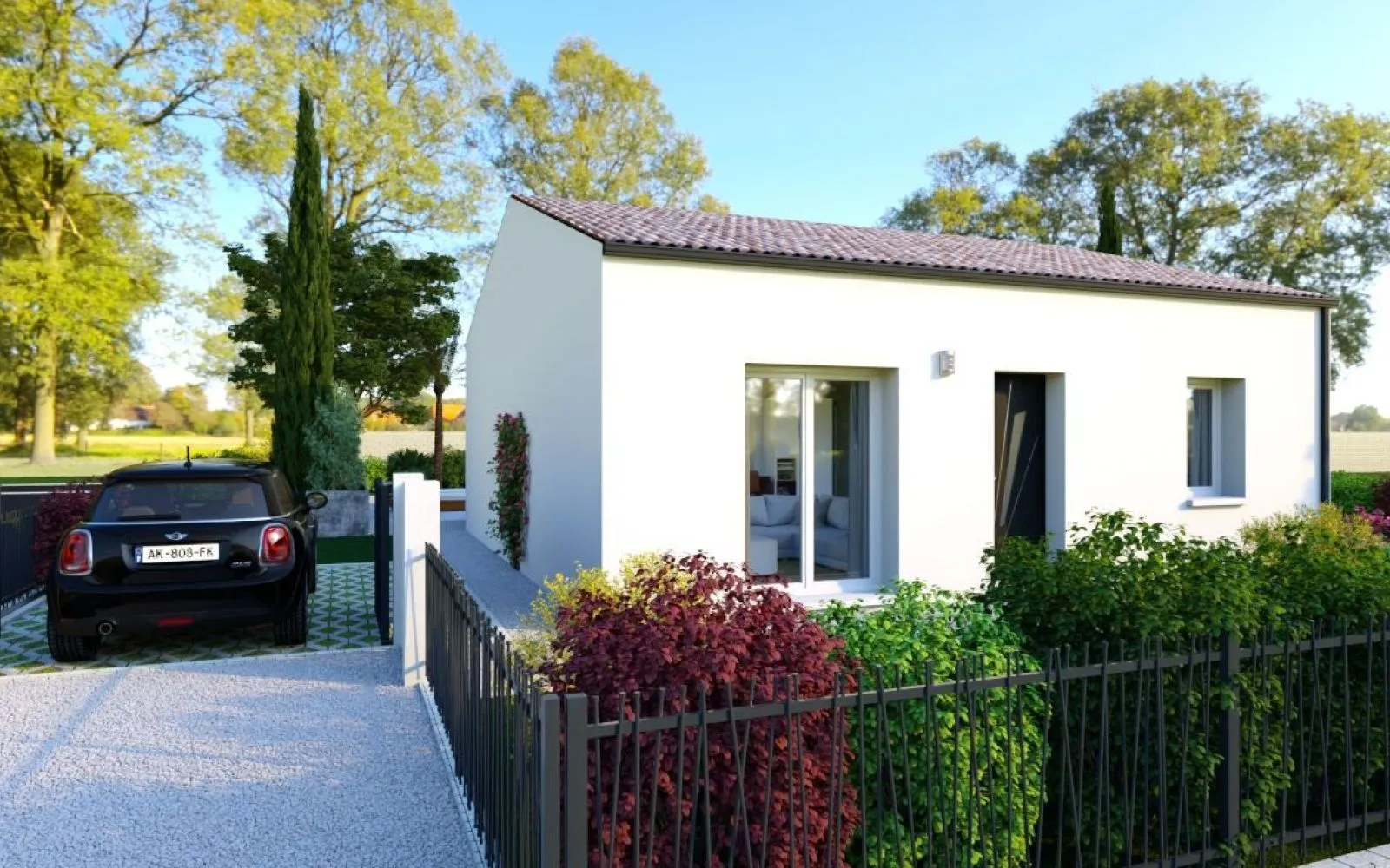 Projet de construction d'une maison 65 m² avec terrain à AUTHON-EBEON (17) à Authon-Ébéon — photo 1