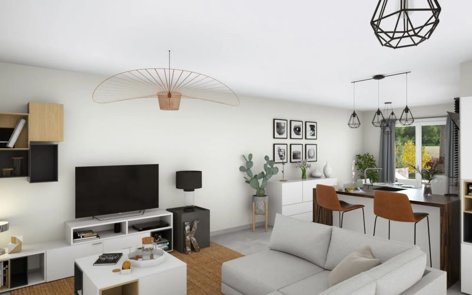 Projet de construction d'une maison 97 m² avec terrain à TESSON (17) à Tesson — photo 2