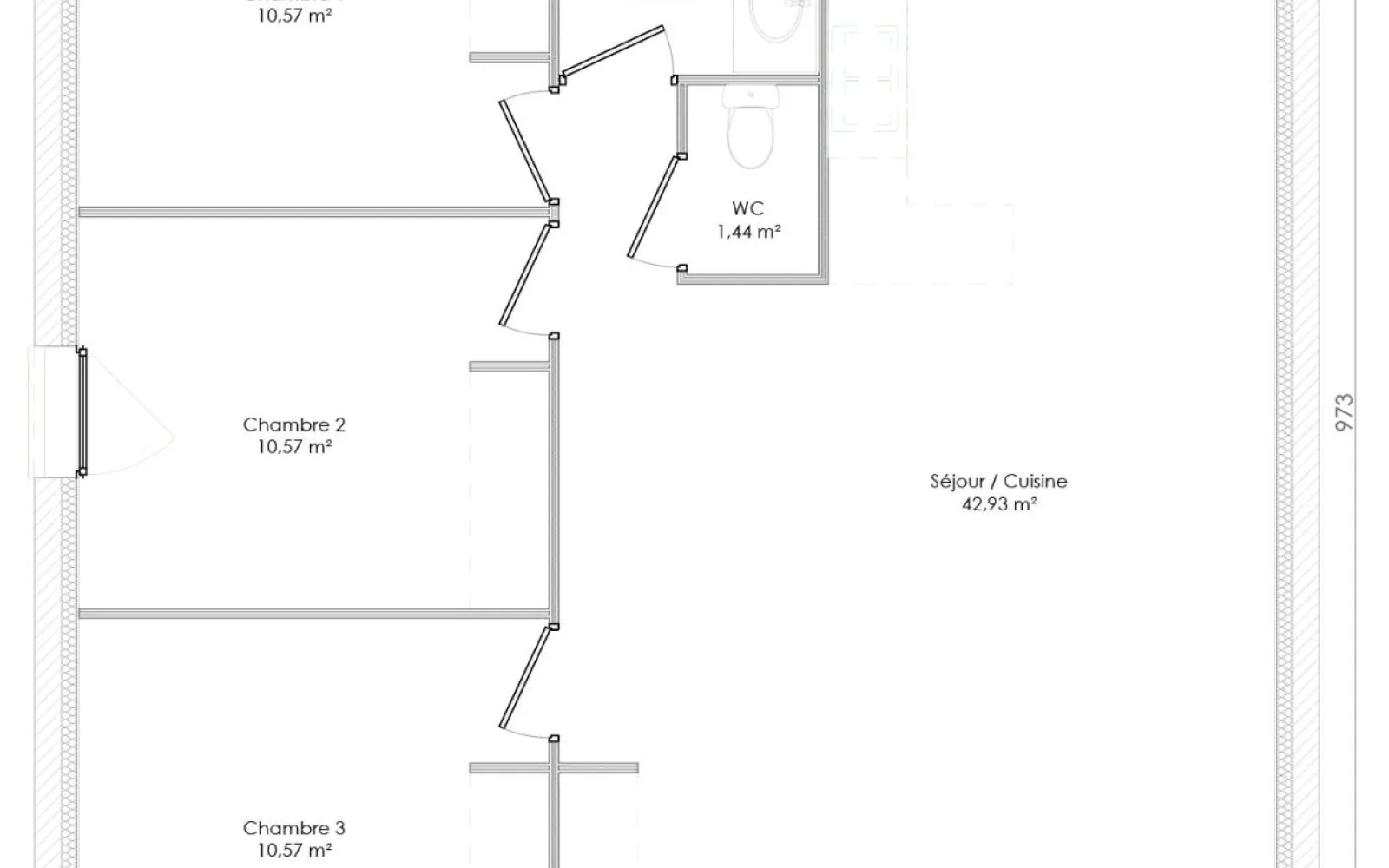 Projet de construction d'une maison 80 m² avec terrain à LE CHAY (17) à Le Chay — photo 7