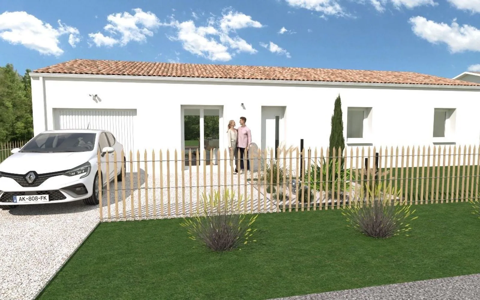 Projet de construction d'une maison 85 m² avec terrain à JUICQ (17) à Juicq — photo 1