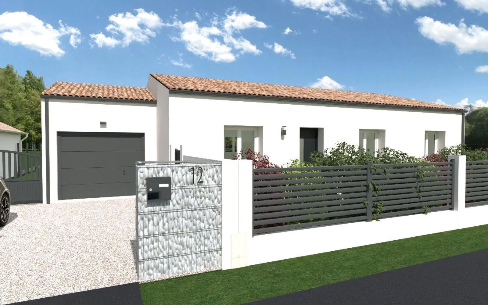 Projet de construction d'une maison 90 m² avec terrain à GEMOZAC (17) à Gémozac — photo 5