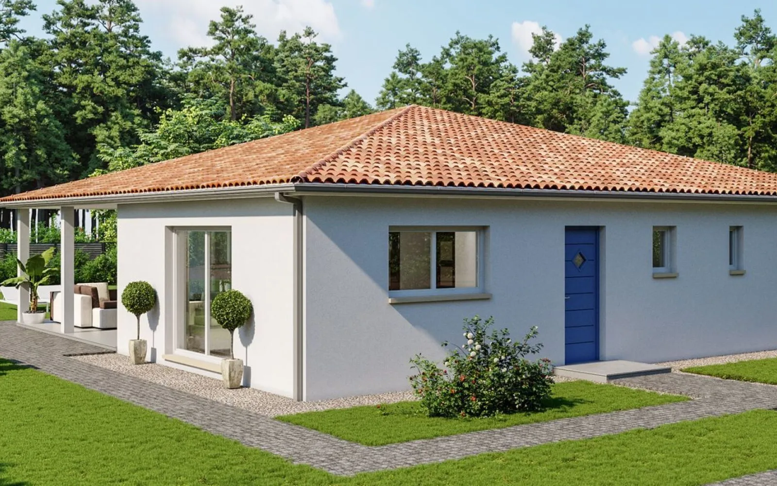 Projet de construction d'une maison 116 m² avec terrain à SALIGNAC-SUR-CHARENTE (17) à Salignac-sur-Charente — photo 1