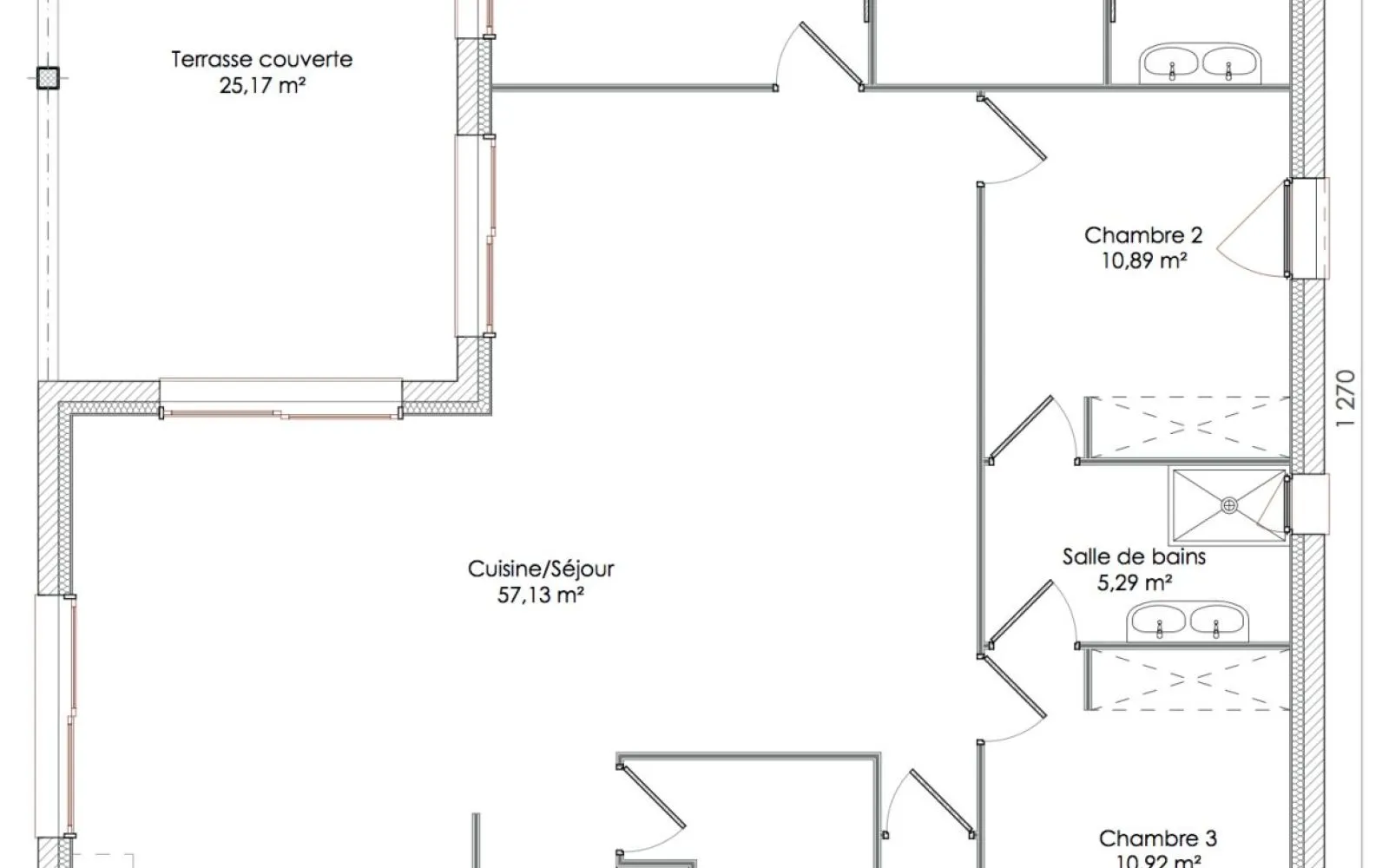 Projet de construction d'une maison 116 m² avec terrain à SALIGNAC-SUR-CHARENTE (17) à Salignac-sur-Charente — photo 5