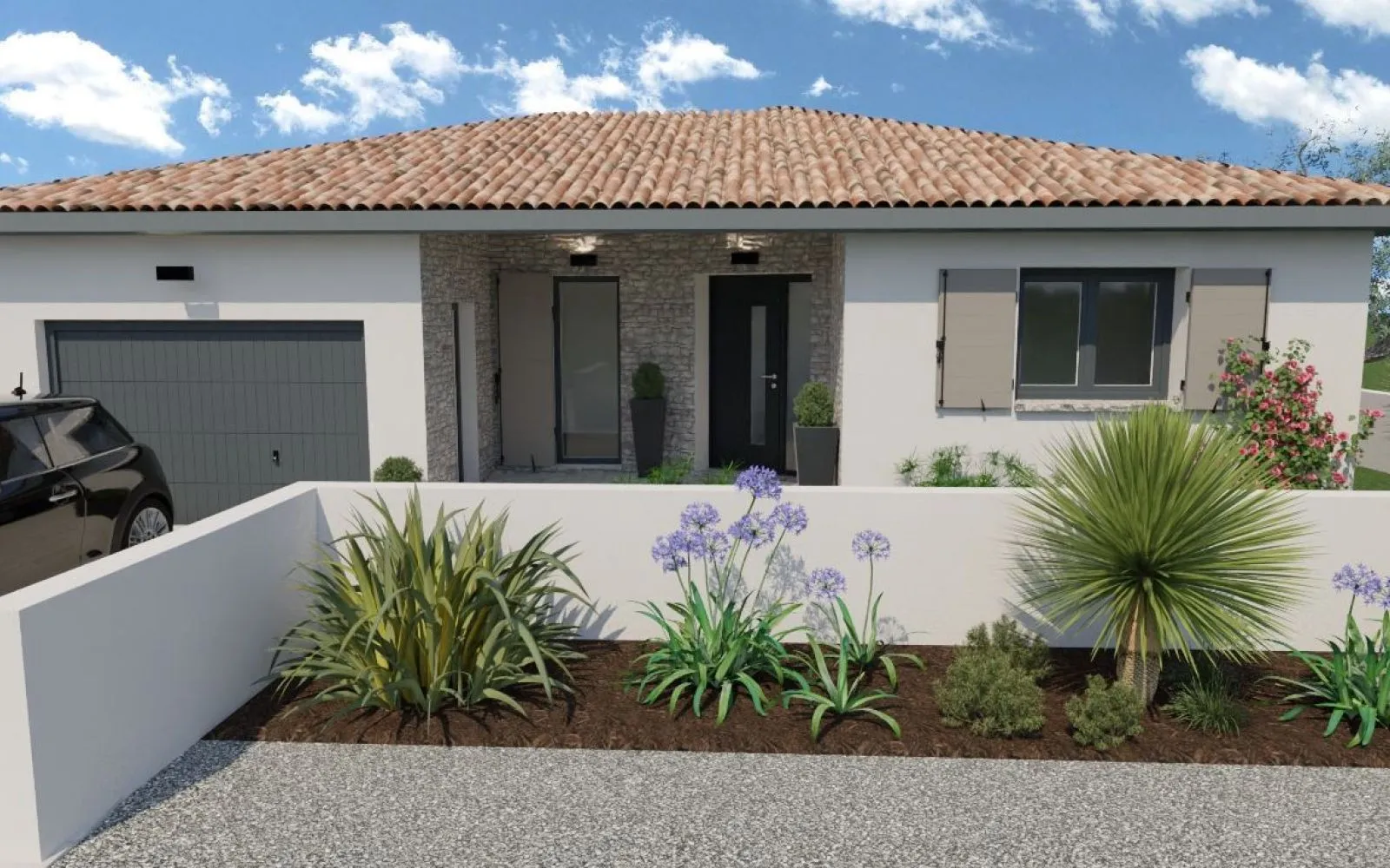 Projet de construction d'une maison 90 m² avec terrain à MEURSAC (17) à Meursac — photo 1
