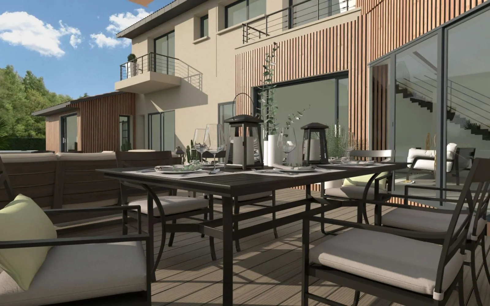 Projet de construction d'une maison 240 m² avec terrain à SAINT-GEORGES-DES-COTEAUX (17) à Saint-Georges-des-Coteaux — photo 2