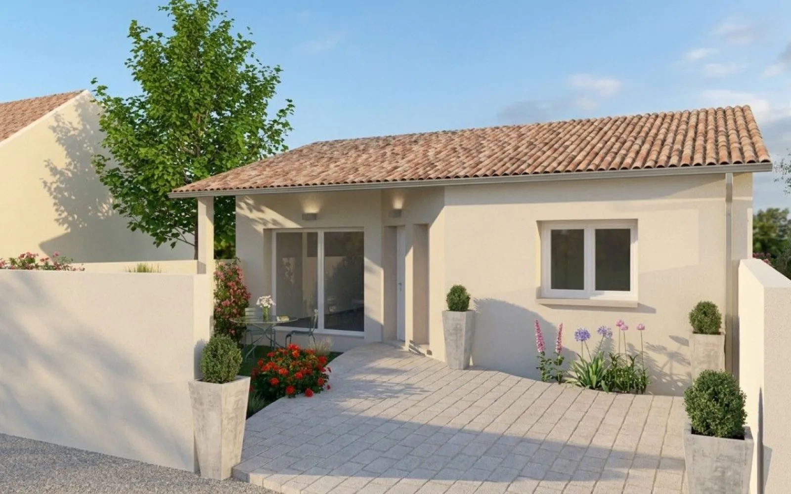 Projet de construction d'une maison 60 m² avec terrain à SAINT-GEORGES-DES-COTEAUX (17) à Saint-Georges-des-Coteaux — photo 1
