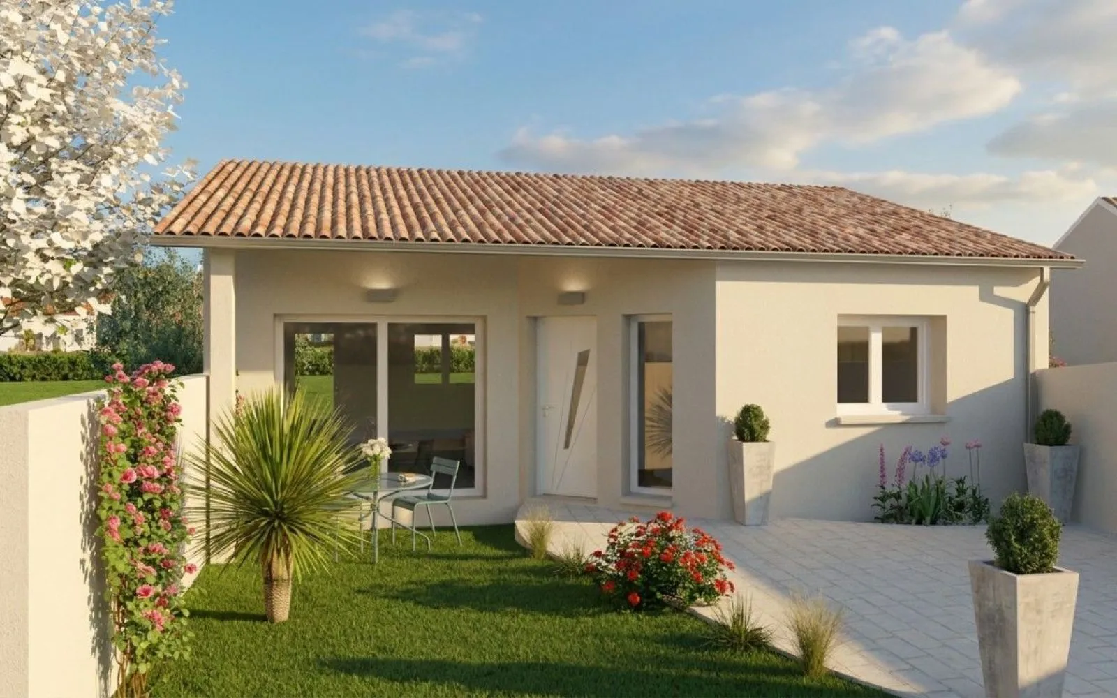 Projet de construction d'une maison 60 m² avec terrain à SAINT-GEORGES-DES-COTEAUX (17) à Saint-Georges-des-Coteaux — photo 2