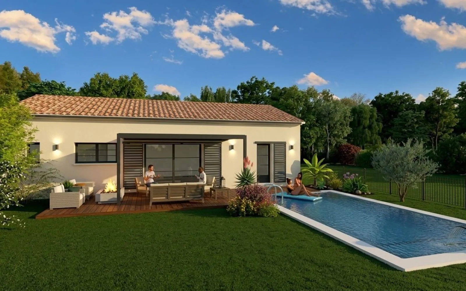 Projet de construction d'une maison 89.98 m² avec terrain à NIEULLE-SUR-SEUDRE (17) à Nieulle-sur-Seudre — photo 2