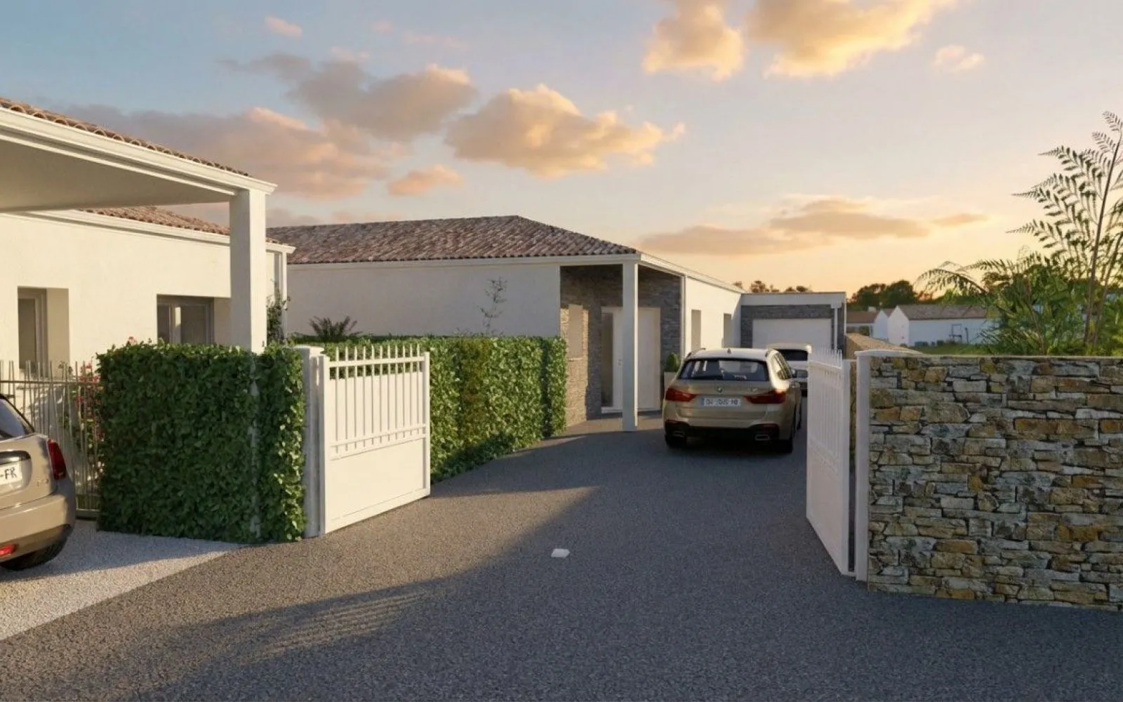 Projet de construction d'une maison 130 m² avec terrain à FONTCOUVERTE (17) à Fontcouverte — photo 2