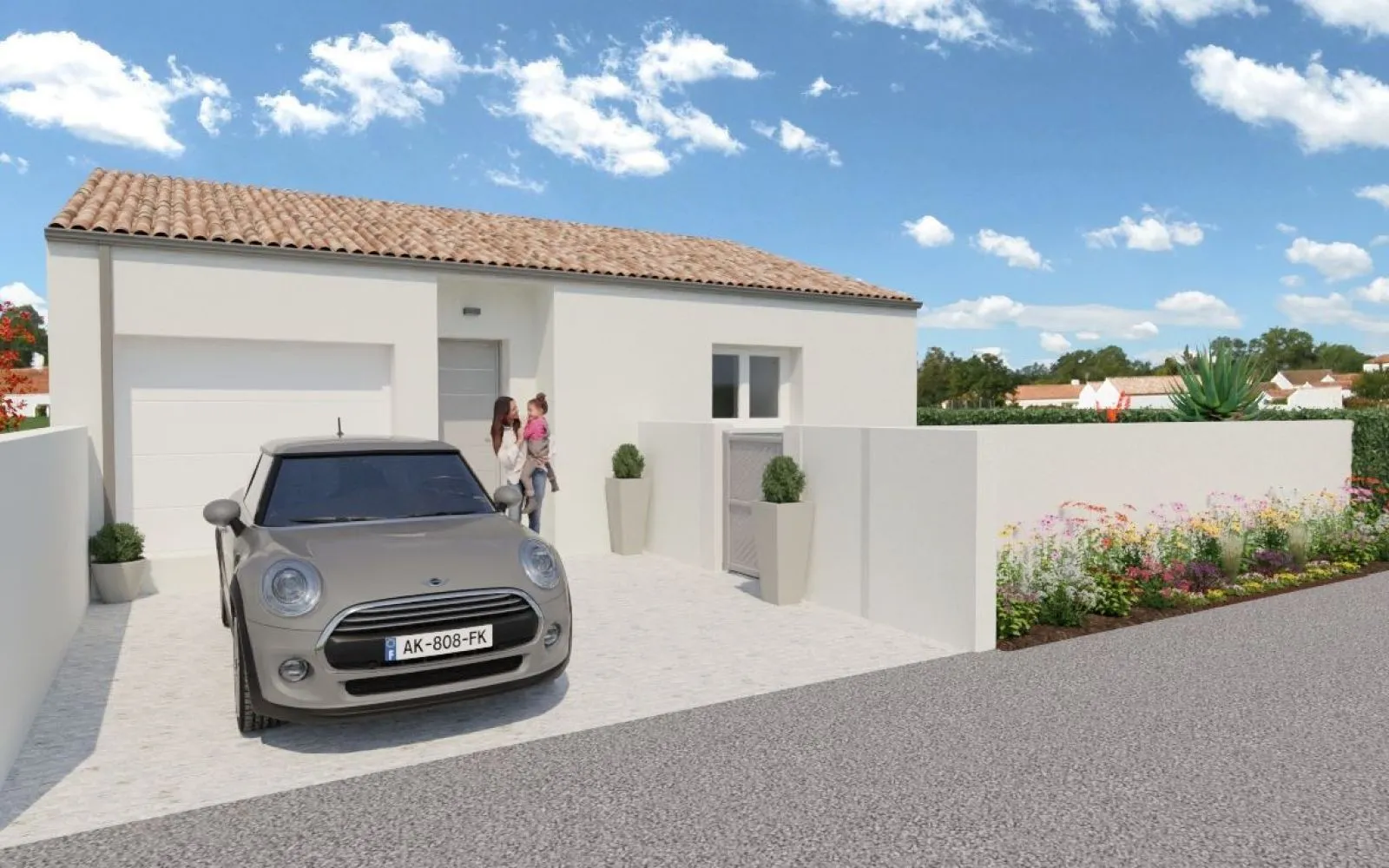 Projet de construction d'une maison 65 m² avec terrain à BIGNAY (17) à Bignay — photo 1