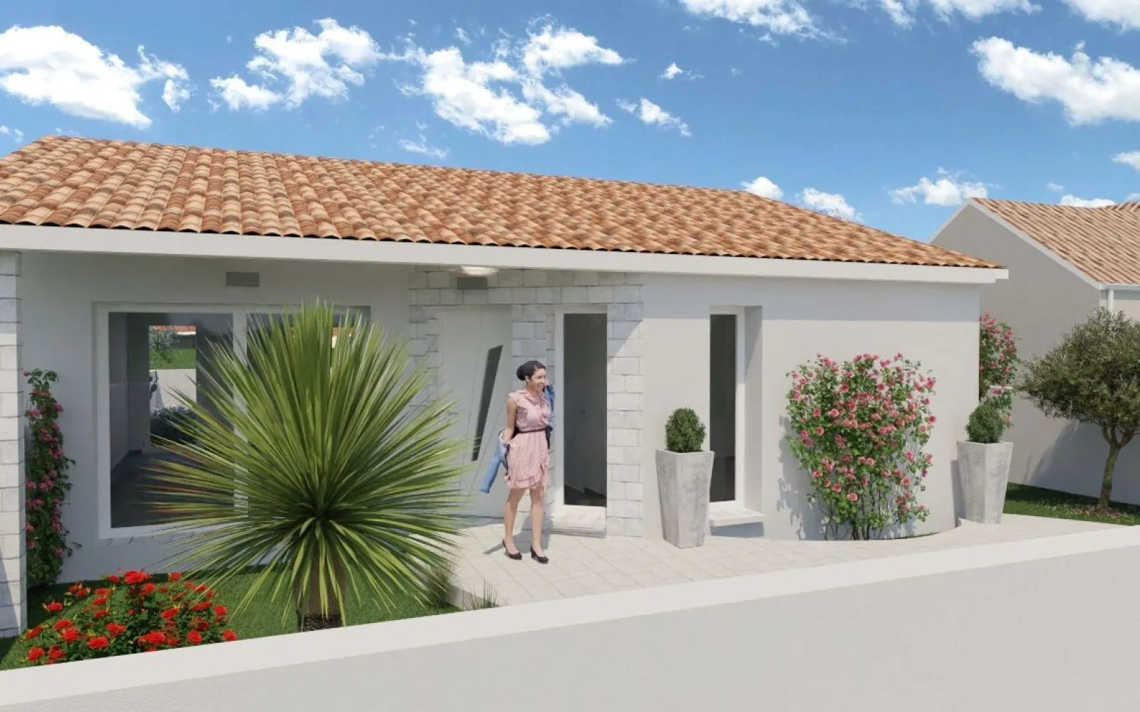 Projet de construction d'une maison 60 m² avec terrain à SAINT-VAIZE (17) à Saint-Vaize — photo 1