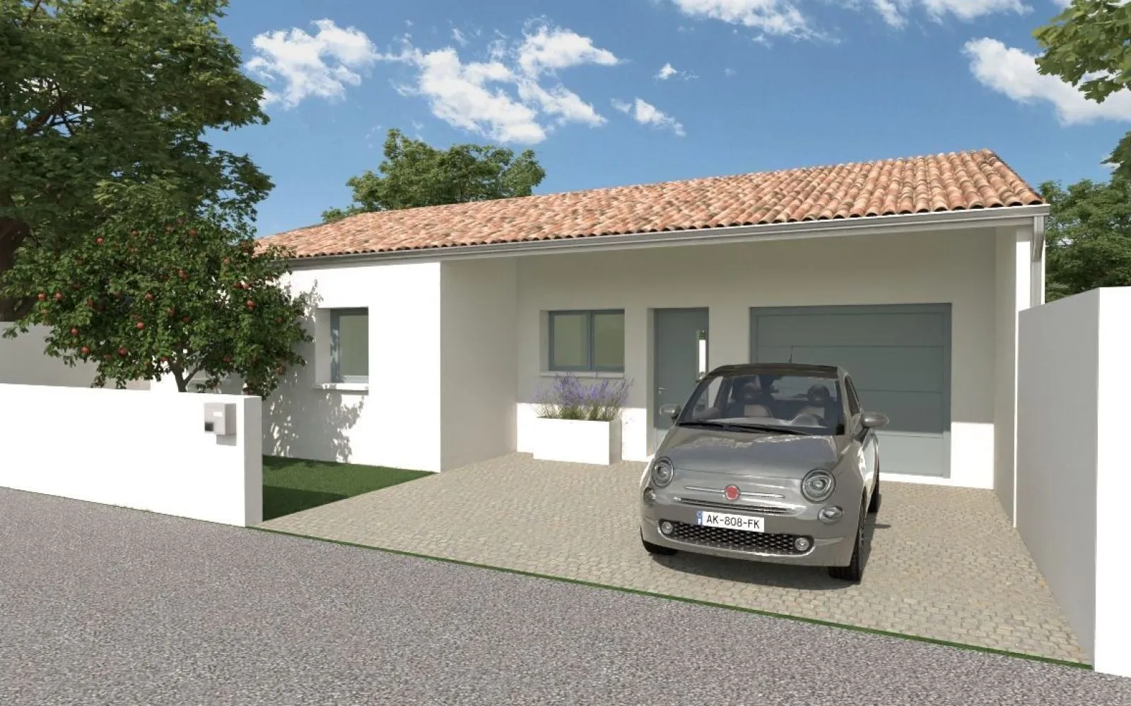 Projet de construction d'une maison 88 m² avec terrain à PONT-L'ABBE-D'ARNOULT (17) à Pont-l'Abbé-d'Arnoult — photo 1