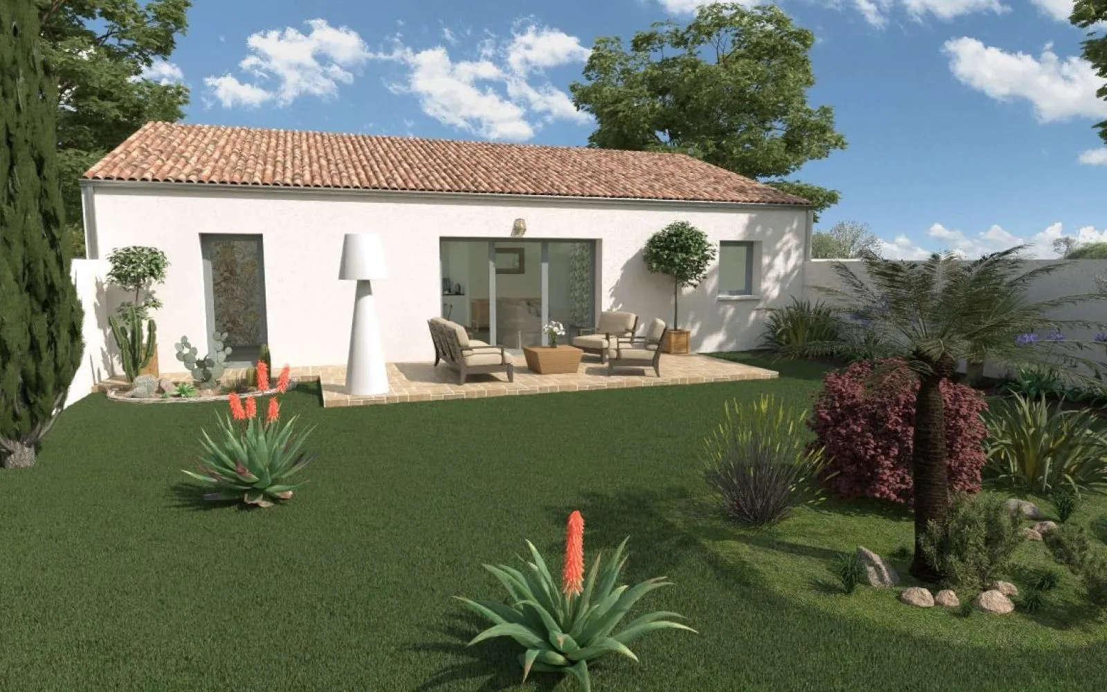 Projet de construction d'une maison 88 m² avec terrain à PONT-L'ABBE-D'ARNOULT (17) à Pont-l'Abbé-d'Arnoult — photo 3