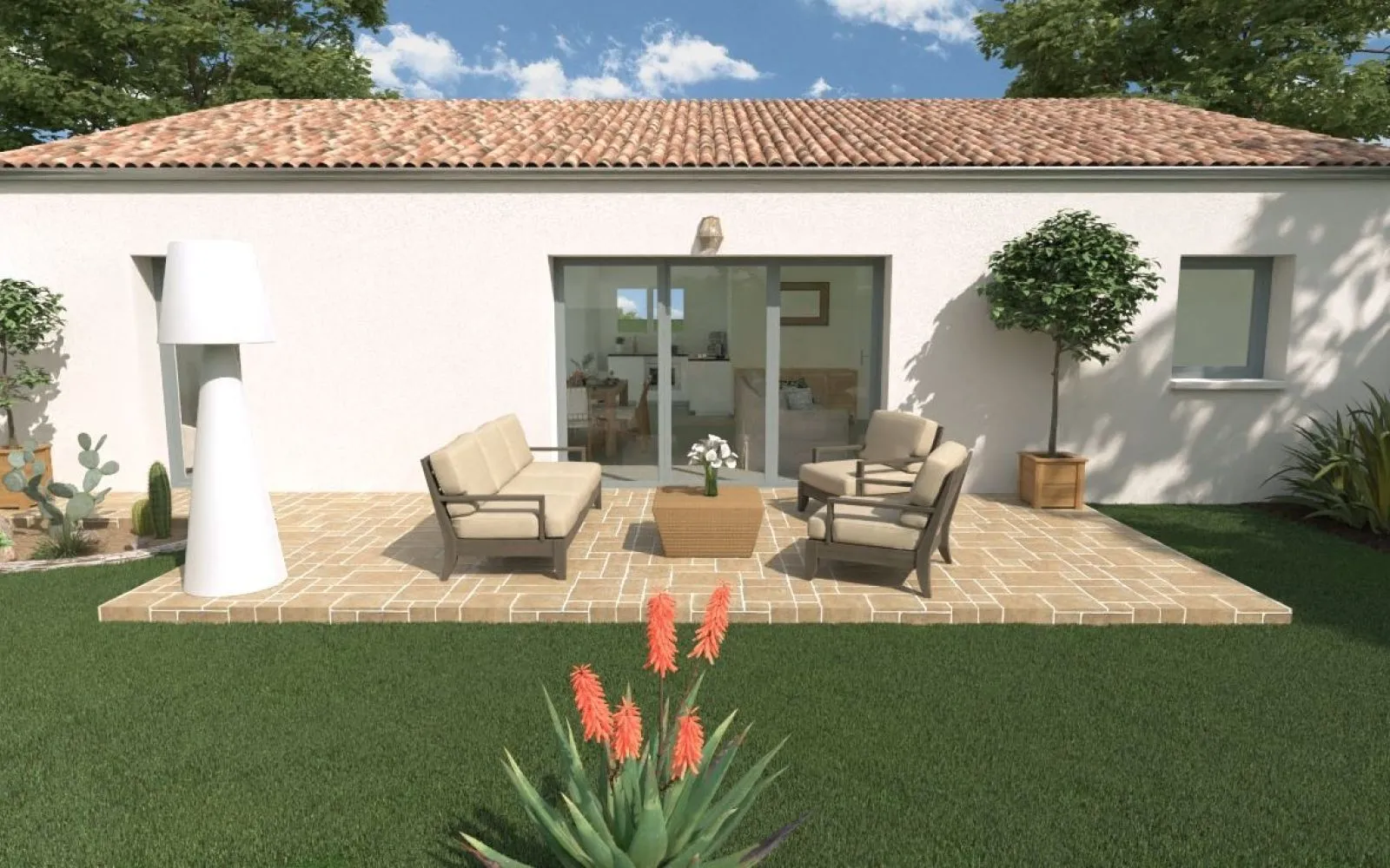 Projet de construction d'une maison 88 m² avec terrain à PONT-L'ABBE-D'ARNOULT (17) à Pont-l'Abbé-d'Arnoult — photo 4