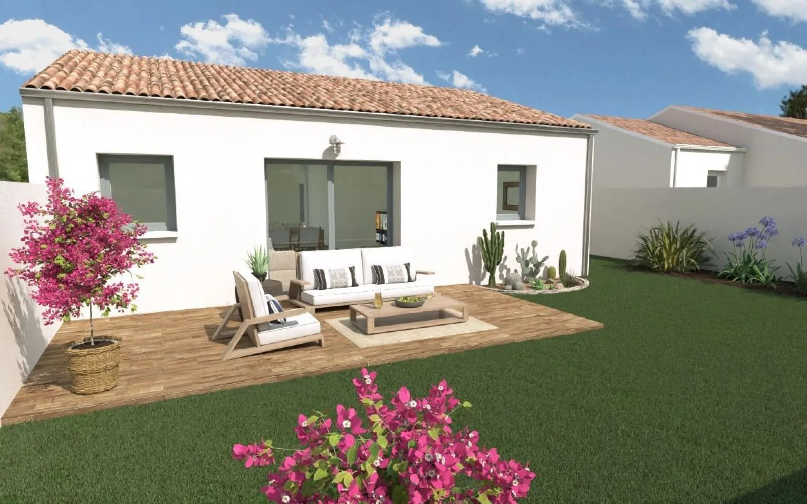 Projet de construction d'une maison 60 m² avec terrain à BALANZAC (17) à Balanzac — photo 1