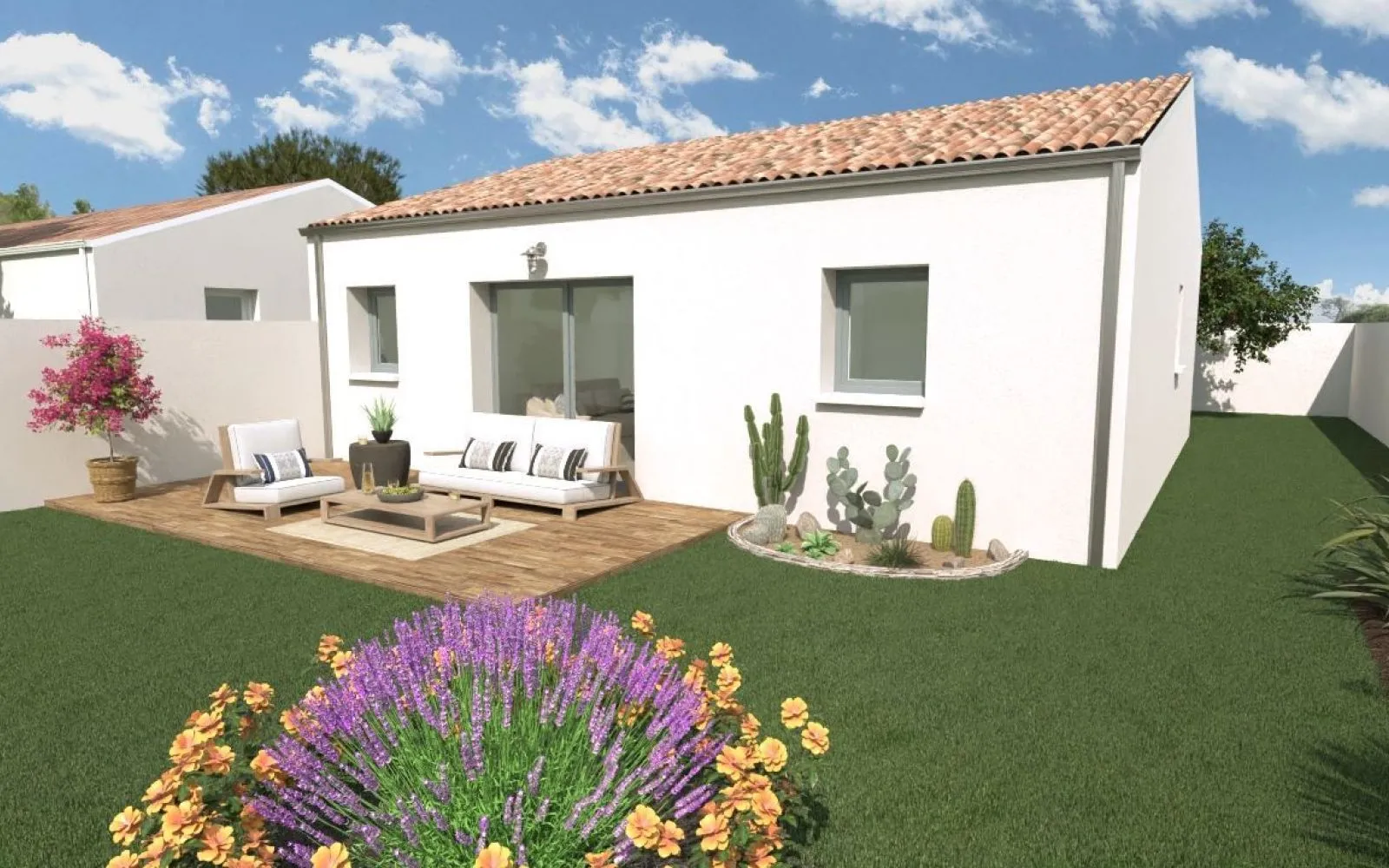 Projet de construction d'une maison 60 m² avec terrain à BALANZAC (17) à Balanzac — photo 4