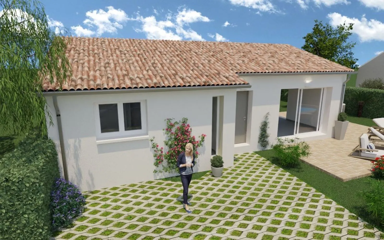 Projet de construction d'une maison 80 m² avec terrain à LA CHAPELLE-DES-POTS (17) à La Chapelle-des-Pots — photo 3