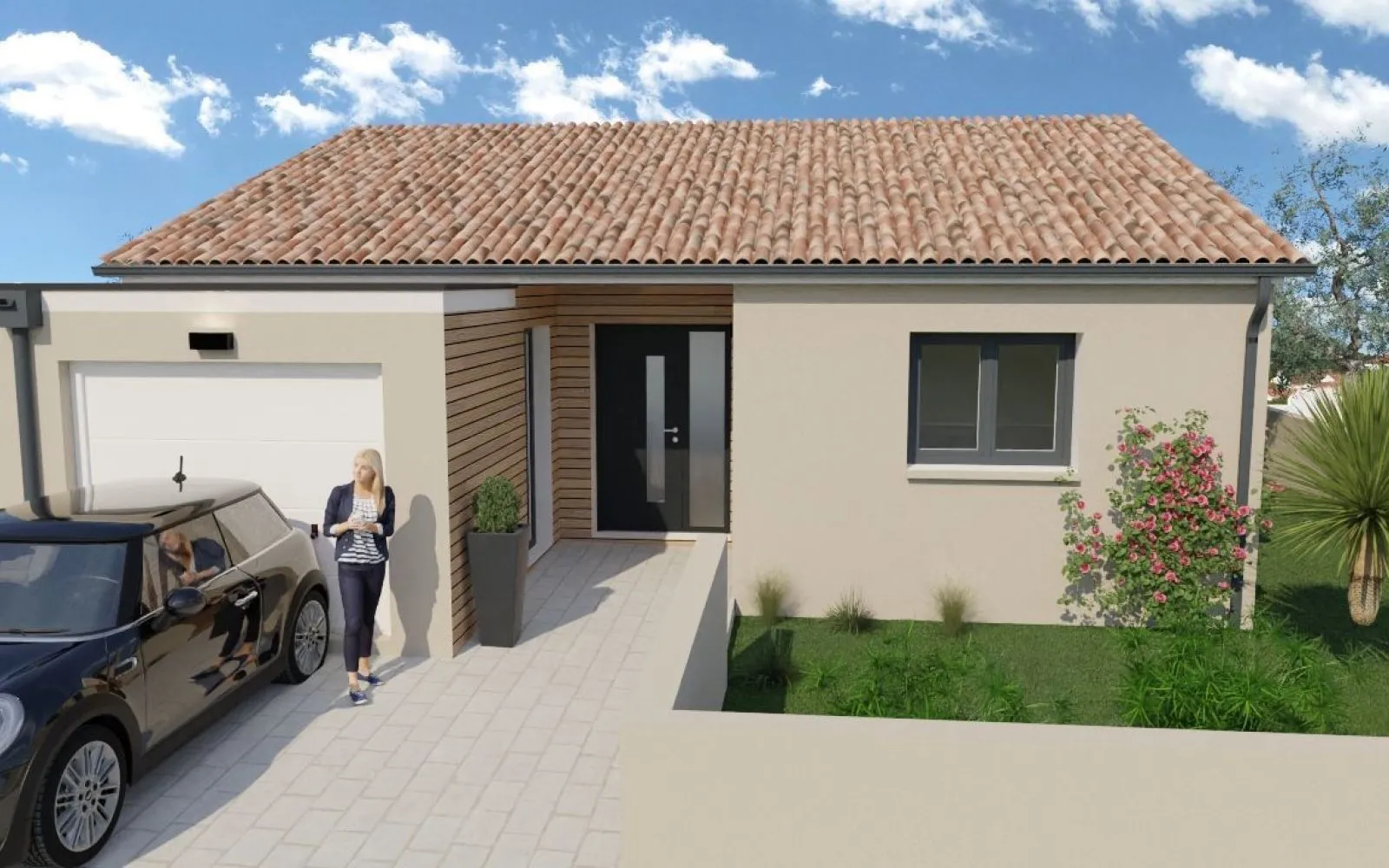 Projet de construction d'une maison 60 m² avec terrain à SAINT-JEAN-DE-LIVERSAY (17) à Saint-Jean-de-Liversay — photo 1