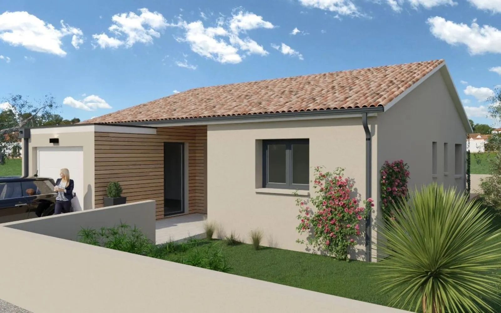 Projet de construction d'une maison 60 m² avec terrain à SAINT-JEAN-DE-LIVERSAY (17) à Saint-Jean-de-Liversay — photo 2