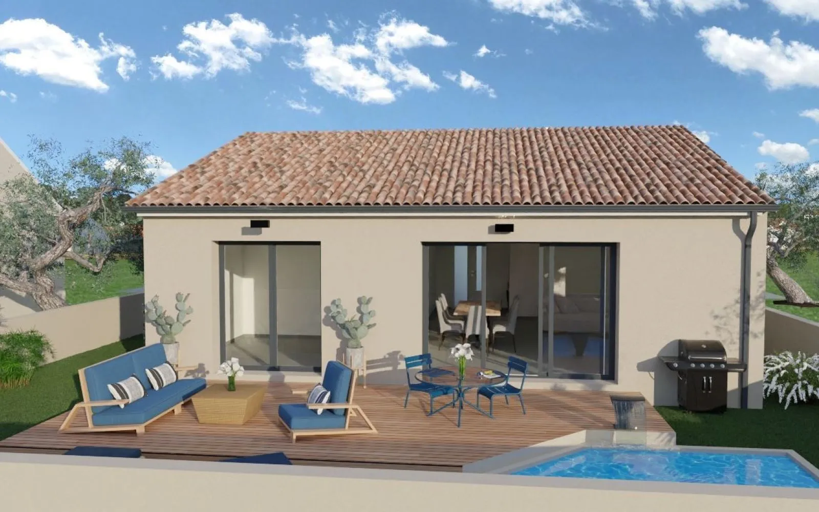 Projet de construction d'une maison 60 m² avec terrain à SAINT-JEAN-DE-LIVERSAY (17) à Saint-Jean-de-Liversay — photo 3