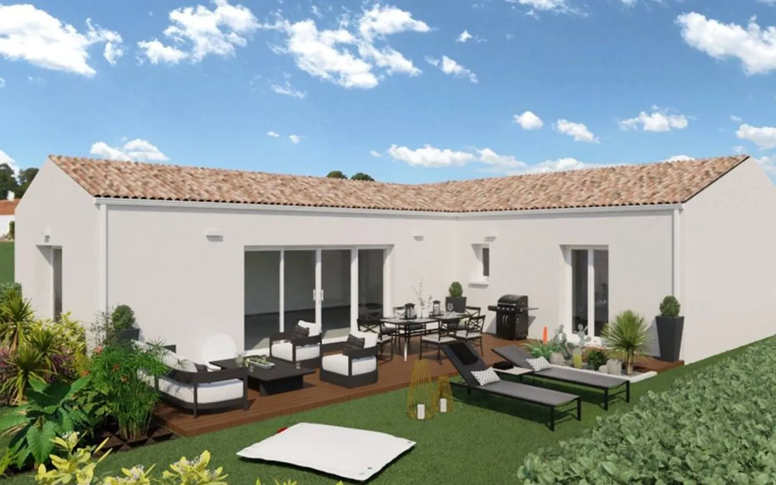 Projet de construction d'une maison 94 m² avec terrain à SAINT-GEORGES-DE-DIDONNE (17) à Saint-Georges-de-Didonne — photo 1