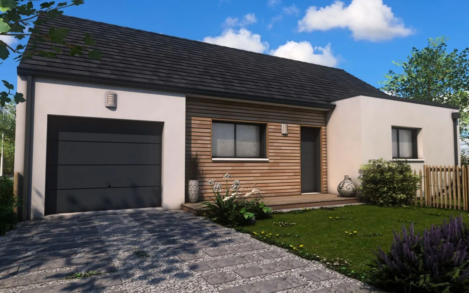 Maison 85.49 m² avec terrain à VERN-D'ANJOU (49) à Vern-d'Anjou — photo 1