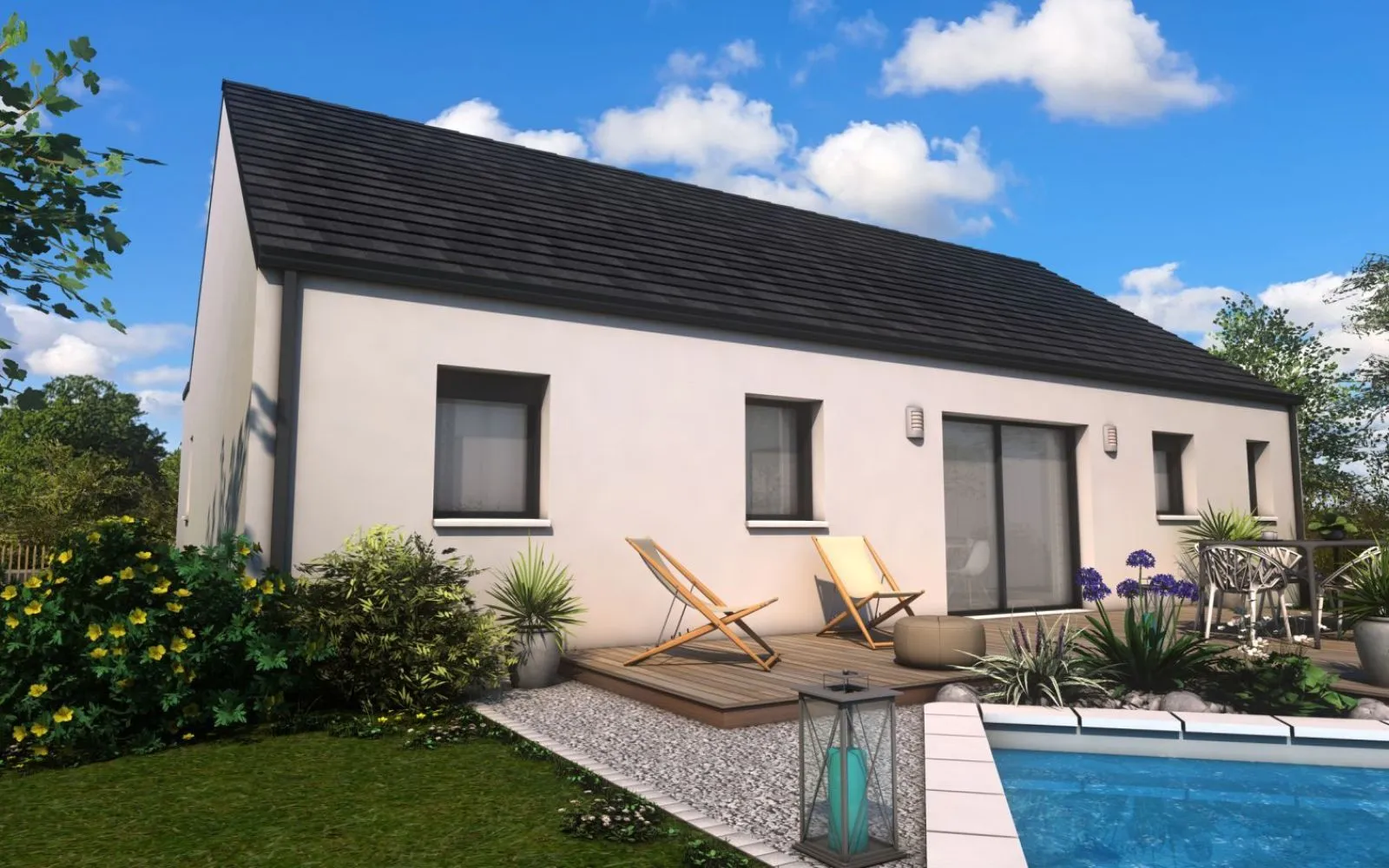 Maison 85.49 m² avec terrain à VERN-D'ANJOU (49) à Vern-d'Anjou — photo 2