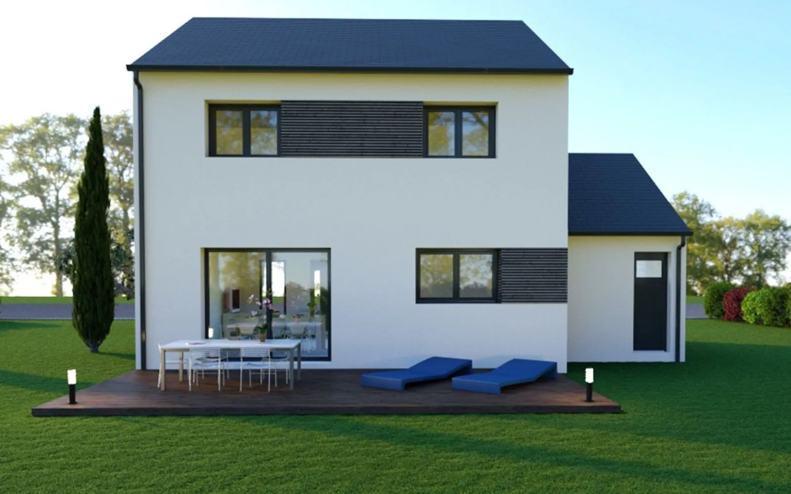 Projet de construction d'une maison 102.83 m² avec terrain à PLURIEN (22) à Plurien — photo 3